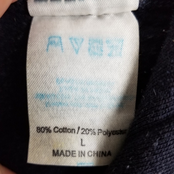 Jim Thorpe Pennsylvania JT Hoodie Sweatshirt Blue Heavy Weight Men's Size Large - Picture 4 of 7